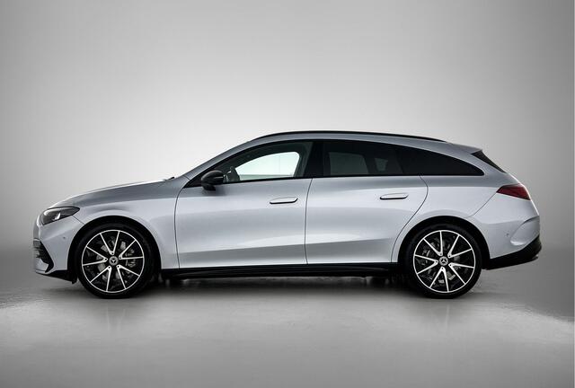 Mercedes-Benz Cla Shooting Brake 250+ Business Solution AMG 85 kWh | Premium plus pakket | Winterpakket | Nightpakket | Parkeerpakket met 360°-camera | Sportstoelen | Vast panoramadak | Burmester Surround Sound systeem | 19 inch vijf-dubbelspaaks lichtmetalen AMG-velgen | URBAN GUARD |