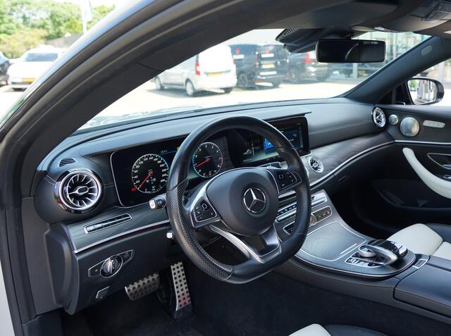 Mercedes-Benz E-KLASSE Coupé 400 4MATIC Wide screen, Leder, 360 camera, AMG, Night pakket 1e eigenaar