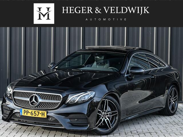 Mercedes-Benz E-KLASSE Coupé 200 Business | AMG-LINE | NL-AUTO | PANORAMADAK | CAMERA | SFEERVERLICHTING | LEDER | STOELVERWARMING | EL. VERST. STOEL| CRUISE CONTROL | DAB | LED