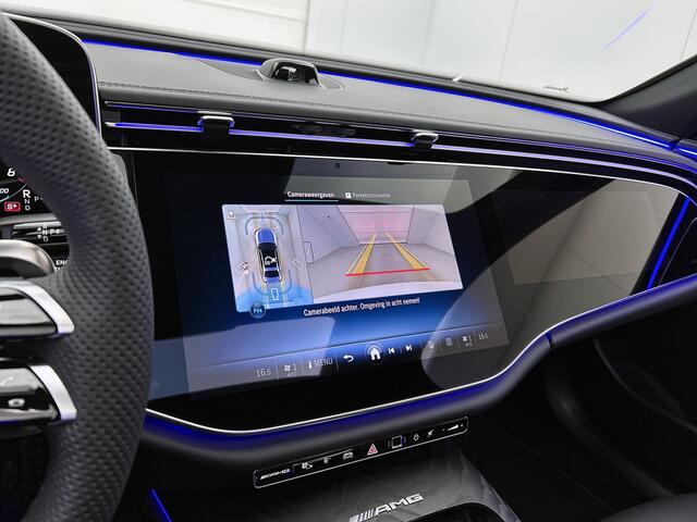 Mercedes-Benz E-KLASSE AMG 53 4MATIC+ Night Edition Premium Plus pakket | Rijassistentiepakket Plus | Winterpakket | AMG DYNAMIC PLUS pakket | Burmester® 4D sound system | Head-up display | 21 inch AMG velgen | AMG Nightpakket ll | Magnolak |