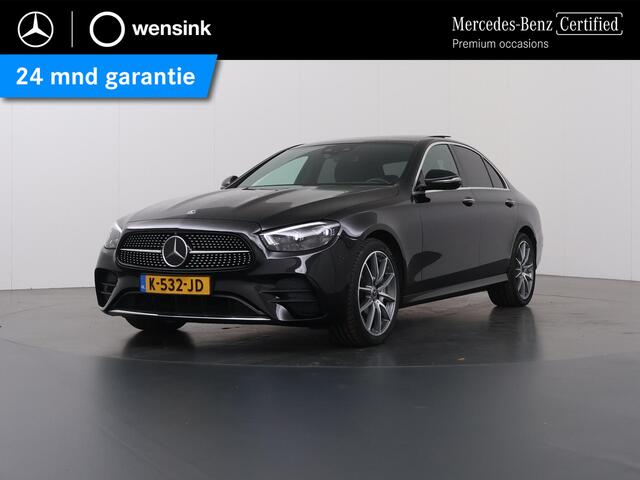 Mercedes-Benz E-KLASSE 450 4MATIC AMG Line | Panoramadak | Luchtvering | Trekhaak | Burmester | Memory | Distronic |