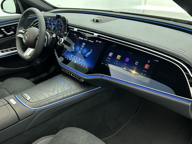 Mercedes-Benz E-KLASSE 300 e Sport Edition | Trekhaak | Nightpakket | GUARD 360° vehicle protection Plus | Adaptieve Cruisecontrol | Digital Light | 360° camera | Panoramaschuifdak | Augmented Reality navigatie |