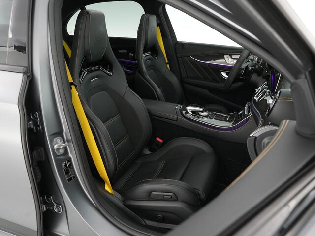 Mercedes-Benz E-KLASSE E63S AMG 780 pk Edition One 4MATIC Premium Plus |stage 2|edition 1|schaalstoelen|Burmester|keramisch|head-up|panoramadak|stoelverwarming & verkoeling|carbon int|memory|IWC|360°|adaptive|