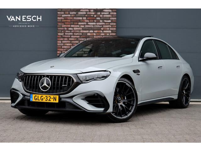 Mercedes-Benz E-KLASSE AMG 53 4MATIC+ Edition 1 | Hyperscreen | Achterasbesturing | AMG-performance Stoelen | Carbon | Distronic+ | Multicontourstoelen | Stoelventilatie | Zonnerollo's | HUD | 3D-Display |