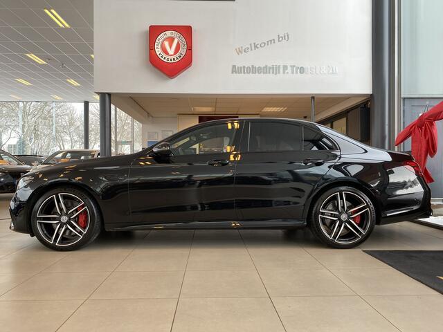 Mercedes-Benz E-KLASSE Sedan AMG 63 S 4MATIC Premium Plus | Panoramadak | Stoelmassage | Stoelverwarming V+A | Stoelverkoeling | Stuurverwarming | Burmester Audio | Adaptive Cruise Control | Sfeerverlichting | Navigatie | Spraakbediening | Rondomzichtcamera | Trekhaak | Matrix