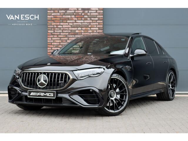 Mercedes-Benz E-KLASSE AMG 53 4MATIC+ Premium | 585pk | Hyperscreen | Achterasbesturing | Distronic | Burmester | HUD | Digital Light | Stoelverwarming | Surround Camera | Keyless Go |