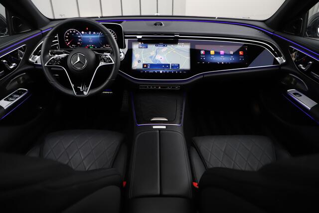 Mercedes-Benz E-KLASSE 300e Exclusive Line | 313PK | Hyperscreen | Massage | Achterasbesturing | Luchtvering | Head-up | Burmester 4D | Digital-light | 2023.