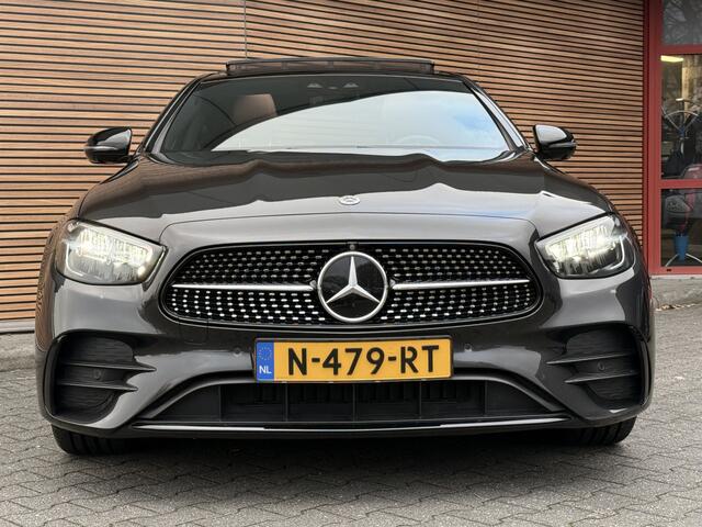 Mercedes-Benz E-KLASSE 200 Business Solution AMG Panodak / Adapt. Cruise / Burmester / Leer / Navi / Clima / Night Pakket