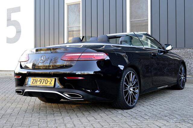 Mercedes-Benz E-KLASSE Cabrio 200 25th Anniversary Edition Rijklaarprijs-Garantie AMG-Line Leder Widescreen Nek/Stoel verwarming Led