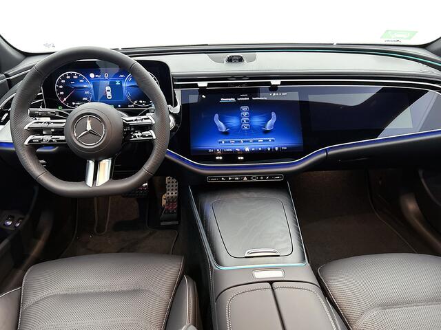Mercedes-Benz E-KLASSE 300 e Sport Edition | Premium pakket | Trekhaak | Leder pakket | Winter pakket | Stoelventilatie voor | Digital Light | 360° camera | Burmester® 4D surround sound system | MBUX Superscreen | Augmented Reality navigatie |