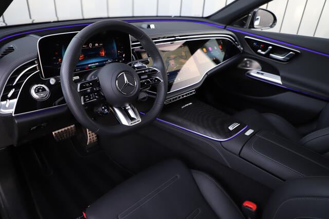 Mercedes-Benz E-KLASSE AMG 53 4MATIC+ | 585PK | Massage | Hyperscreen | Head-up | Keyless-go | Distronic+ | Burmester 4D | Sfeerverl. | 2025.