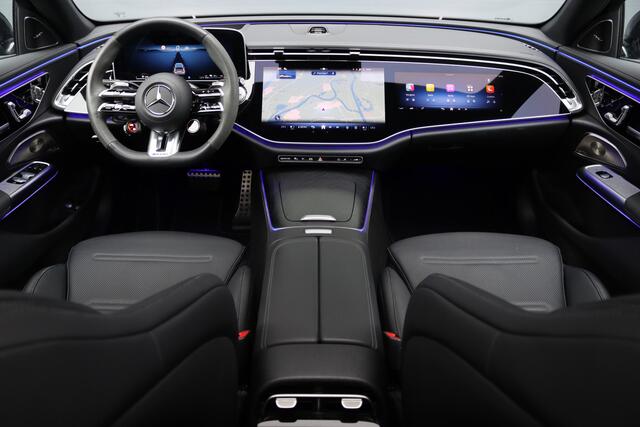 Mercedes-Benz E-KLASSE AMG 53 4MATIC+ Premium | 585pk | Hyperscreen | Achterasbesturing | Distronic+ | Burmester | HUD | Digital Light | Stoelventilatie | Surround Camera | Keyless Go | Soft-Close |