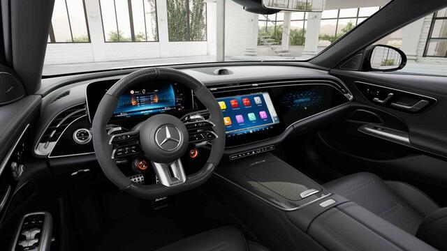 Mercedes-Benz E-KLASSE AMG 53 4MATIC+ Night Edition | Premium Plus | AMG DYNAMIC PLUS | carbon exterieur | Multicontourstoelen | Burmester® 4D | Head-up | Panoramaschuifdak |