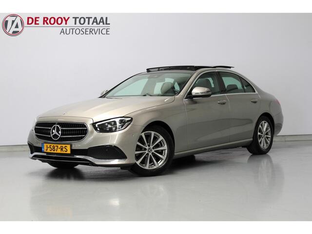 Mercedes-Benz E-KLASSE 200 Business Solution Avantgarde 198PK, RIJKLAAR | PANORAMADAK | SFEERVERLICHTING | DEELS LEER | STANDKACHEL