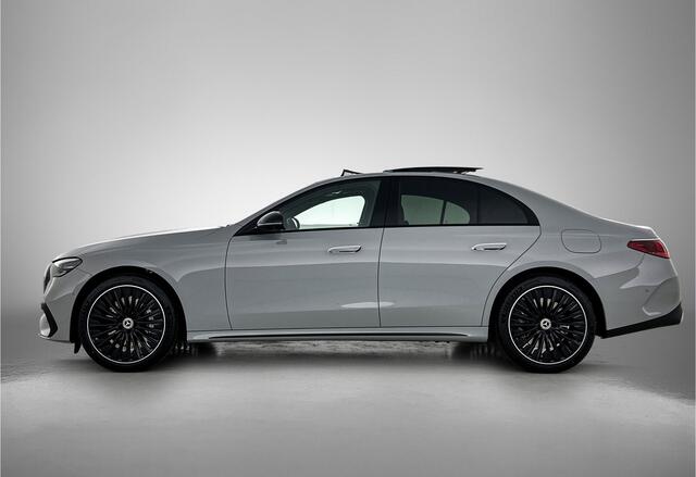 Mercedes-Benz E-KLASSE 300 e Business Solution AMG | Premium pakket | Winterpakket | Nightpakket | Leder pakket | Trekhaak | Panoramaschuifdak | 20-inch multi-spaak AMG velgen | 360° camera | Burmester® 4D surround sound system |