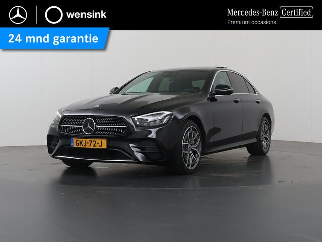 Mercedes-Benz E-KLASSE 300 e AMG Line | Panoramadak | Burmester | Trekhaak | Widescreen | Sfeerverlichting | Stoelverwarming |