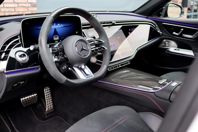 Mercedes-Benz E-KLASSE AMG 53 4MATIC+ Premium | 612pk | Hyperscreen | Achterasbesturing | Carbon | AMG Drivers Package | Distronic+ | HUD | Panoramadak | Digital Light | Burmester | Dynamic Plus-pakket |
