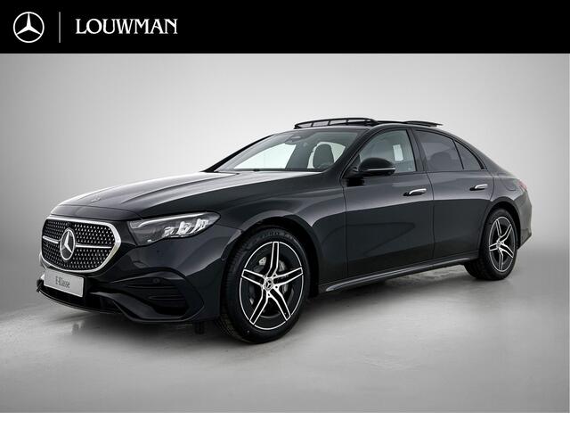 Mercedes-Benz E-KLASSE 300 e Business Solution AMG | Comfortpakket Plus | Winterpakket | Nightpakket | Parkeerpakket | Trekhaak | Panoramaschuifdak | 360° camera | Warmtewerend, donkergetint glas | 19-inch vijfspaak AMG velgen |