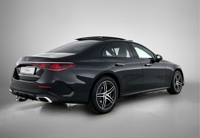 Mercedes-Benz E-KLASSE 300 e Business Solution AMG | Comfortpakket Plus | Winterpakket | Nightpakket | Parkeerpakket | Trekhaak | Panoramaschuifdak | 360° camera | Warmtewerend, donkergetint glas | 19-inch vijfspaak AMG velgen |