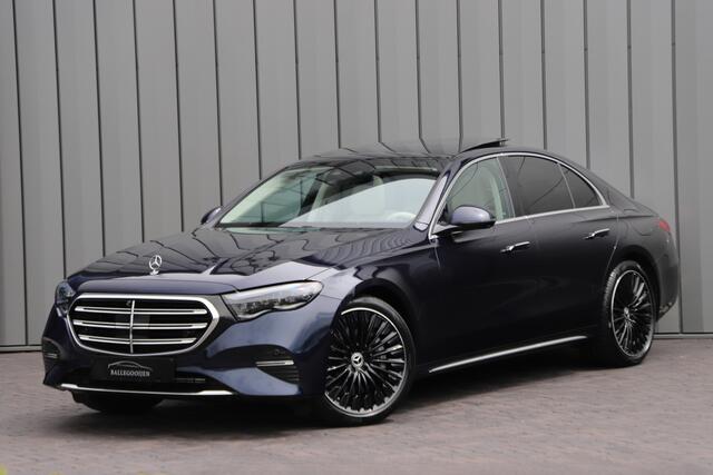 Mercedes-Benz E-KLASSE 300e Exclusive Line | 313PK | Luchtvering | Achterasbesturing | Massage | Head-up | Burmester 4D | Keyless-go | Distronic+ | 2023.
