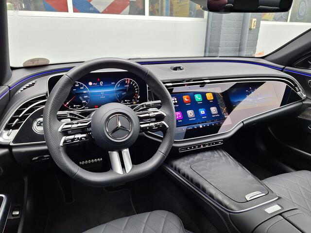 Mercedes-Benz E-KLASSE 300 e Sport Edition | Panoramadak | Night Pakket | Hyperscreen | Burmester 4D | Rijassistentiepakket Plus | Nappaleder Zwart | 360° Camera | Memory Pakket | Stoelverwarming | Stoelventilatie | DIGITAL LIGHT | Keyless-GO | Elektrisch Bedienbare Achterklep