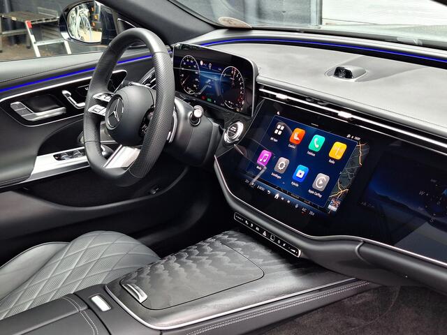 Mercedes-Benz E-KLASSE 300 e Sport Edition | Panoramadak | Night Pakket | Hyperscreen | Burmester 4D | Rijassistentiepakket Plus | Nappaleder Zwart | 360° Camera | Memory Pakket | Stoelverwarming | Stoelventilatie | DIGITAL LIGHT | Keyless-GO | Elektrisch Bedienbare Achterklep