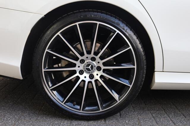 Mercedes-Benz E-KLASSE 250 Premium Plus AMG-LINE PANO BURMESTER LEER HUD CARPLAY 360-CAMERA SFEERVERL. STOELVERW. 20"AMG-LMV ZWARTE-HEMEL ENZ.