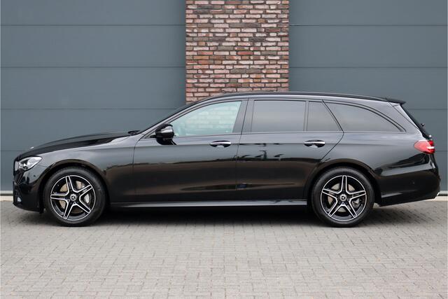 Mercedes-Benz E-estate 300 e Business Solution AMG Line Aut9, Hybride, Panoramadak, Distronic+, Surround Camera, Burmester, Keyless Go, Nappe Leder, Memory, Rijassistentiepakket+, Etc,