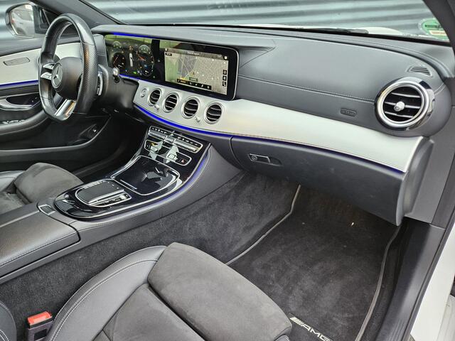 Mercedes-Benz E-estate 300 e AMG Plug In Hybrid 320pk Dealer O.H PHEV | Widescreen Navi | Sfeerverlichting | Night Pakket | Camera | Apple Carplay | Alcantara Sportstoelen Verwarmd | LED |