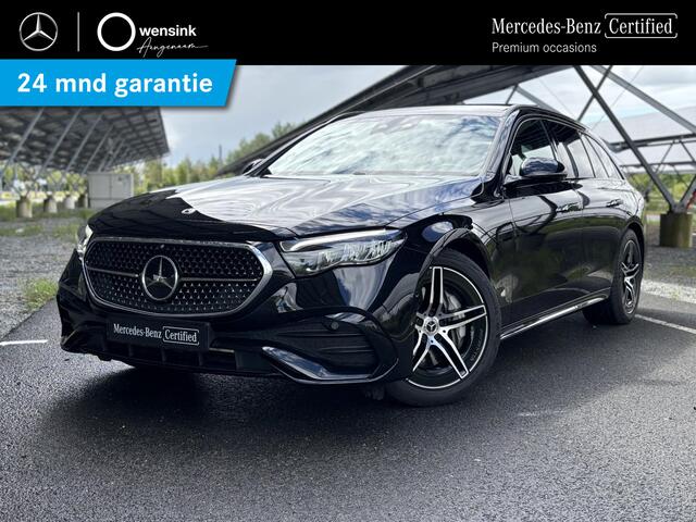 Mercedes-Benz E-estate 300e AMG Line | Night | Panoramadak | Superscreen | Trekhaak | Burmester | Rij assistentiepakket |