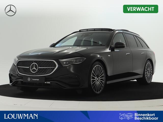 Mercedes-Benz E-estate 300 e Sport Edition | Trekhaak | Rijassistentiepakket Plus | Nightpakket | Akoestisch comfortpakket | KEYLESS GO-pakket | Winter pakket | Antidiefstalpakket URBAN GUARD PLUS | Parkeerpakket met 360°-camera |