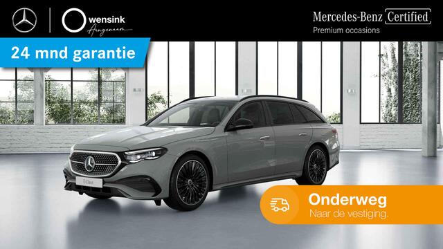 Mercedes-Benz E-estate 300 e AMG Line | Manufaktur | Burmester 4D | Trekhaak | Head up | Verlichte grille |