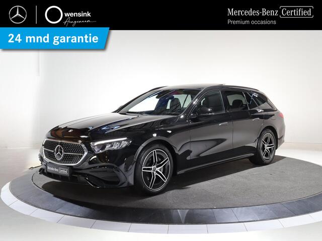Mercedes-Benz E-estate 300 e AMG Line | Night | Panoramadak | Rij assistentie pakket plus | Trekhaak | Night pakket |