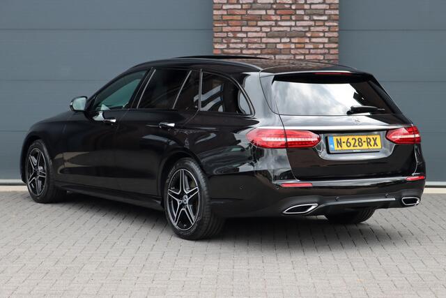 Mercedes-Benz E-estate 200 AMG Line Premium+ Aut9 | Panoramadak | Burmester | Memory | Trekhaak | Leder | Surround Camera | Keyless Go | Nightpakket |