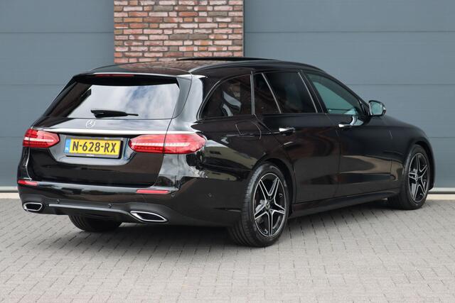 Mercedes-Benz E-estate 200 AMG Line Premium+ Aut9 | Panoramadak | Burmester | Memory | Trekhaak | Leder | Surround Camera | Keyless Go | Nightpakket |