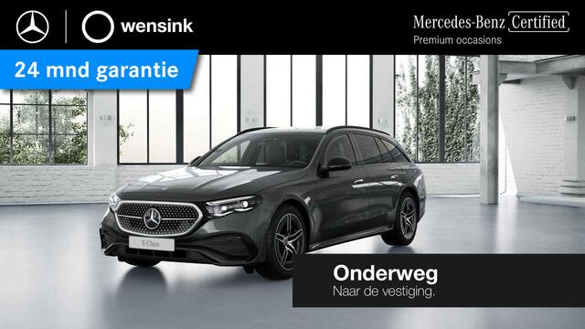 Mercedes-Benz E-estate 300 e AMG Line | Night | Panoramadak | Trekhaak | Superscreen | Burmester | Winter pakket |