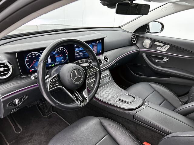 Mercedes-Benz E-estate 300 e Business Solution AMG | Panoramadak | Wide screen | Navigatie | Elect. bedinebare voor stoelen met geheugen | Parking support met camera achter | Inclusief 24 maanden Mercedes-Benz Certified garantie voor Europa.