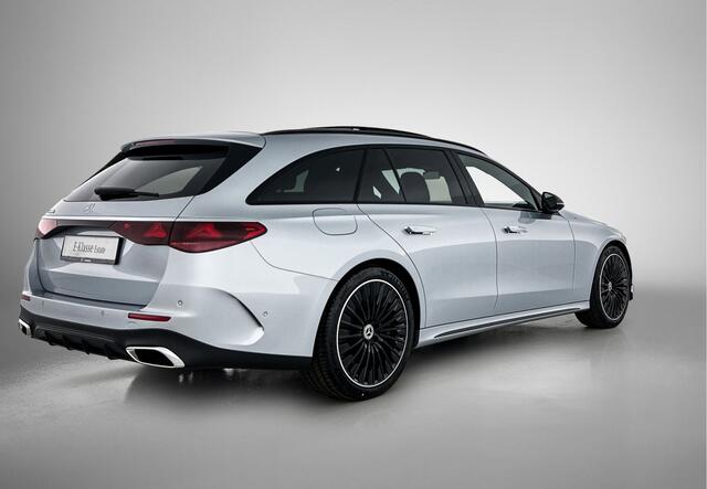 Mercedes-Benz E-estate 300 e Sport Edition | Nightpakket | Premiumpakket | Trekhaak | Rijassistentiepakket Plus | Lederen bekleding | Stoelventilatie/- verwarming voor | 20 inch multispaaks zwart |