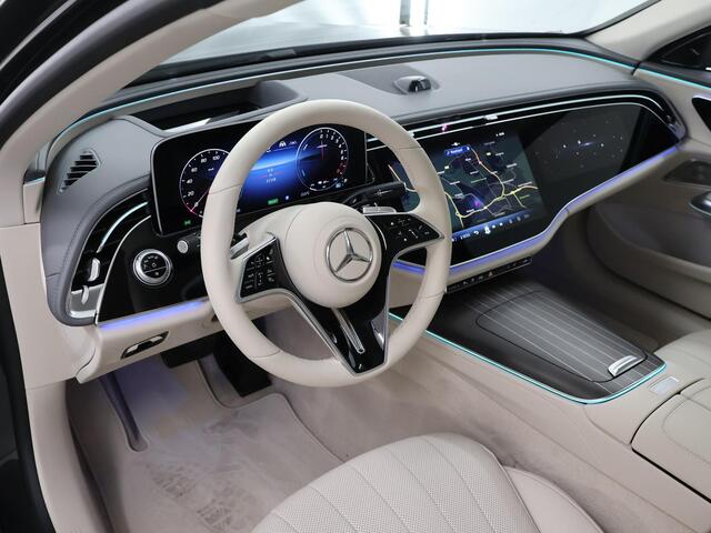 Mercedes-Benz E-estate 300 e Exclusive Line | Leder beige | Superscreen | Panoramadak | Burmester | Head up display |