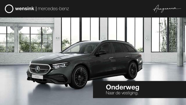 Mercedes-Benz E-estate 300e Sport Edition | Premium pakket | Night Pakket | Nappa Leder | Geklimatiseerde stoelen | Burmester | Trekhaak |