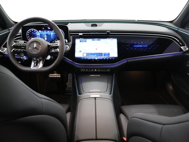 Mercedes-Benz E-estate AMG 53 4MATIC+ | Premium plus | Superscreen | MANUFAKTUR Lak | Night pakket 1 en 2 | Stoelkoeling | Sluitbekrachtiging | Rij assistentie pakket |