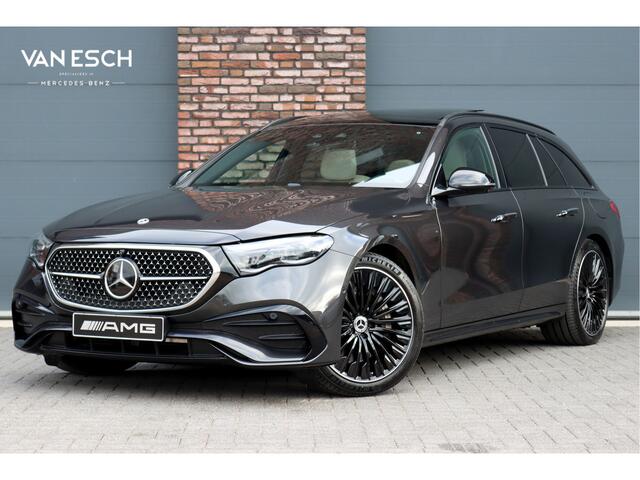 Mercedes-Benz E-estate 300 de AMG Line | MBUX Hyperscreen | Distronic+ | Burmester 4D | Memory | Stoelventilatie | 3D-Display | HUD | Trekhaak | Digital Light | Surround Camera |