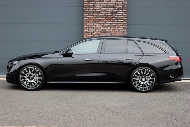 Mercedes-Benz E-estate 200 AMG Line Aut9 | Distronic | Trekhaak | Verwarmd Stuurwiel | Camera | Keyless Go | High Perf. LED | Zitcomfortpakket | Nightpakket |
