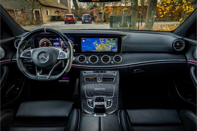 Mercedes-Benz E-estate AMG 63 S 4MATIC Premium Plus Keramisch Performance Stoel Soft Close HUD Panorama