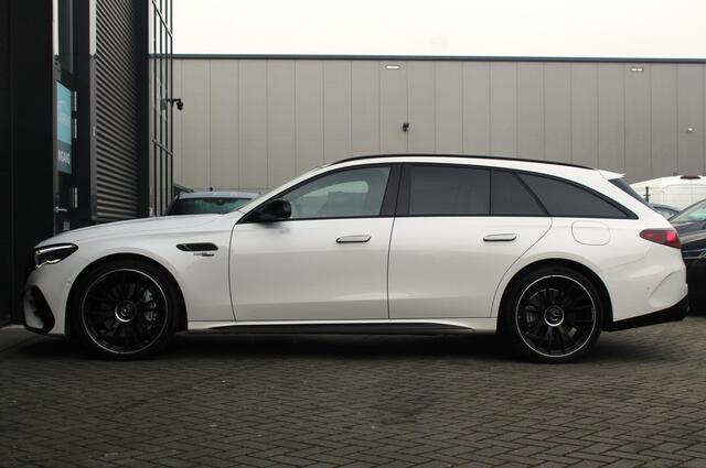 Mercedes-Benz E-estate AMG 53 4MATIC+ Night Edition | MBUX Hyperscreen| Achterasbestruring | Panorama | Leer | Digital light | Trekhaak