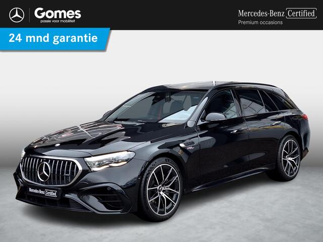 Mercedes-Benz E-estate AMG 53 HYBRID 4MATIC+ | Panoramadak | Burmester | Trekhaak | Massage stoelen incl. memory | Rijassistentiepakket | Superscreen | Head-up Display | DIGITAL LIGHT | Keyless-GO | Elektrische achterklep