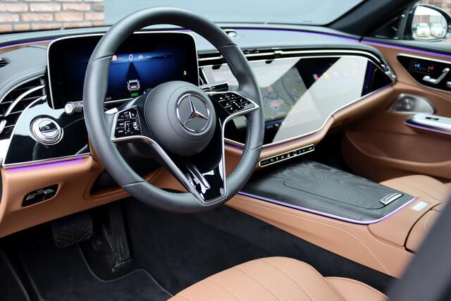 Mercedes-Benz E-estate 300 e Exclusive Line Premium+ | Luchtvering | Hyperscreen | Distronic+ | Stoelventilatie | HUD | Zonnerollo's | 3D-Display | Digital Light | Trekhaak | Soft-Close | Burmester |