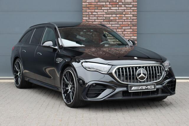 Mercedes-Benz E-estate AMG 53 4MATIC+ Premium+ | Hyperscreen | Achterasbesturing | Distronic+ | Stoelventilatie | Trekhaak | 3D-Display | Panoramadak | Digital Light | Burmester |