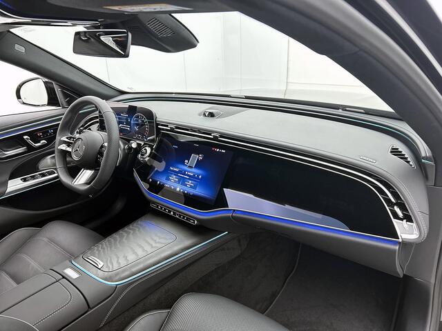 Mercedes-Benz E-estate 300 e Sport Edition | Premium pakket | Nightpakket | Rijassistentiepakket Plus | Trekhaak | 20 inch AMG velgen | Stoelventilatie voor | 360° camera | Burmester® 4D sound system | MBUX Superscreen | Augmented Reality navigatie |