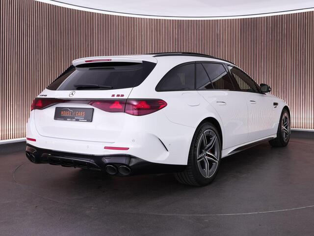 Mercedes-Benz E-estate E53 AMG 612pk 4MATIC+ Night Edition |BTW-auto|dealer onderhouden|dynamic plus|hyperscreen|Burmester|achterasbesturing|panoramadak|digital LED|HUD|memory|360 camera|